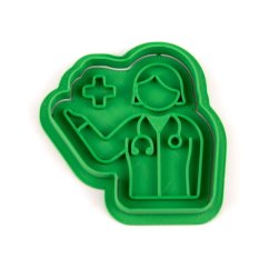 Lékařka | dvoudílné vykrajovátko