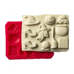 Mini halloween | silikonová forma na cukrové hmoty