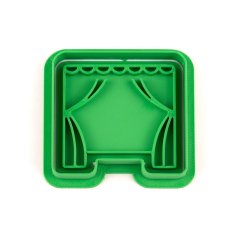 Jeviště | dvoudílné vykrajovátko