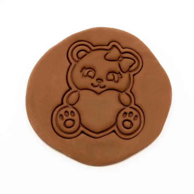 Medvědí holčička | dvoudílné vykrajovátko