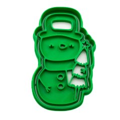 Sněhulák 4 | dvoudílné vykrajovátko