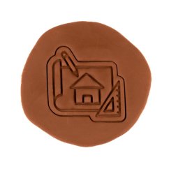 Stavební plány | dvoudílné vykrajovátko