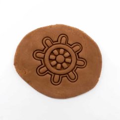 Kormidlo | dvoudílné vykrajovátko