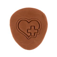 Srdce s plus | dvoudílné vykrajovátko