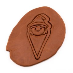 Kornout čarodějnice | dvoudílné vykrajovátko