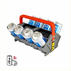 Motorový chladič V8 na plechovky 66 mm