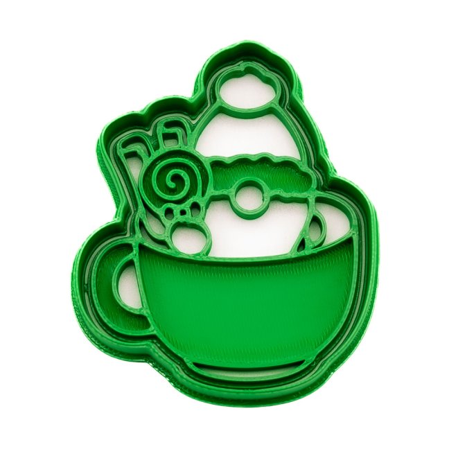 Skřítek v hrníčku 1 | dvoudílné vykrajovátko