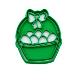 Košík s vajíčky | dvoudílné vykrajovátko