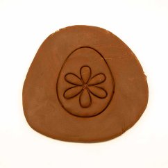 Vejce s květinou 1 | dvoudílné vykrajovátko