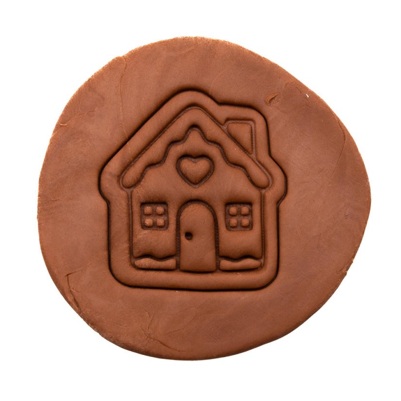 Vánoční chaloupka | dvoudílné vykrajovátko