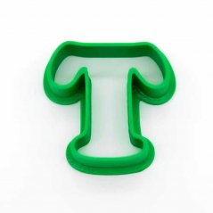 Litera T - podstawowa | foremka / wykrawacz do ciastek