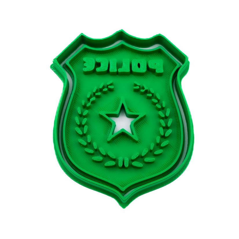 Odznak | dvoudílné vykrajovátko