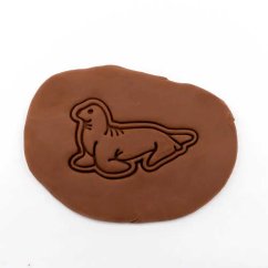 Tuleň | dvoudílné vykrajovátko