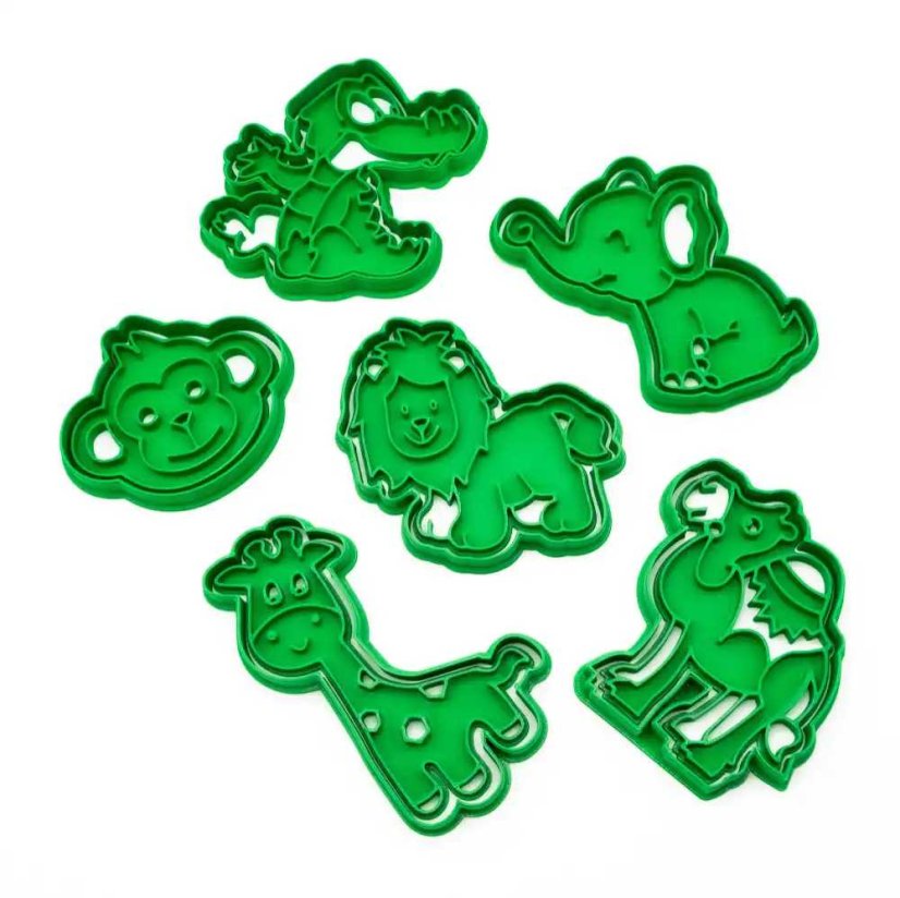 Zvířátka - africká | sada vykrajovátek