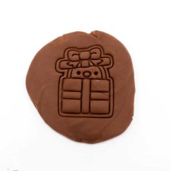 Tučňák v dárku | dvoudílné vykrajovátko