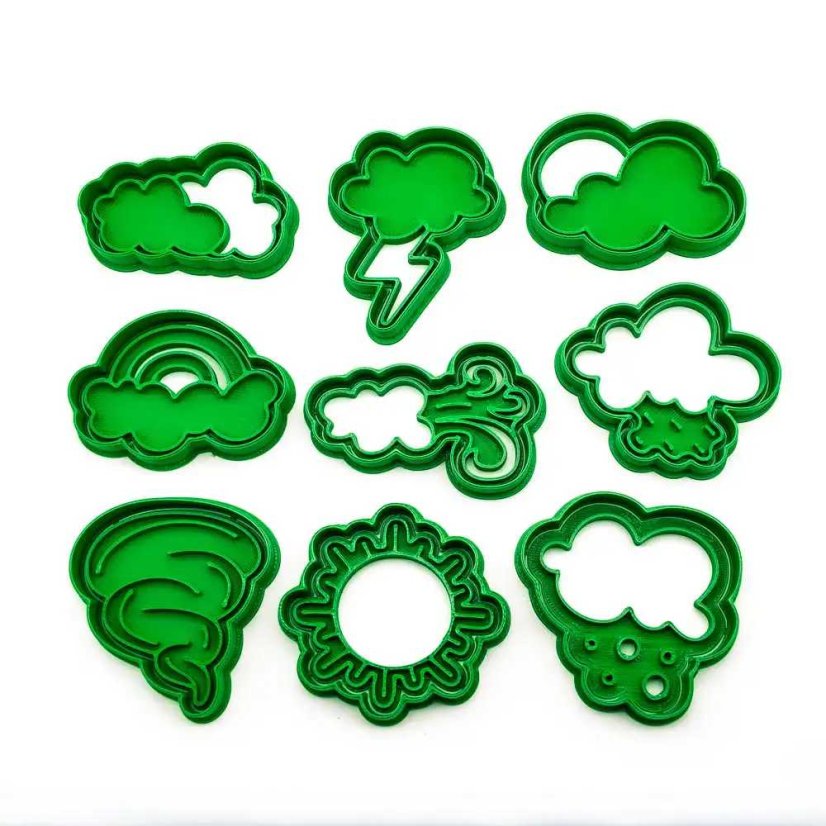 Počasí | sada vykrajovátek