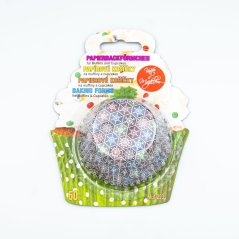 Sněhové vločky | papírové košíčky na muffiny a cupcakes | 50 ks