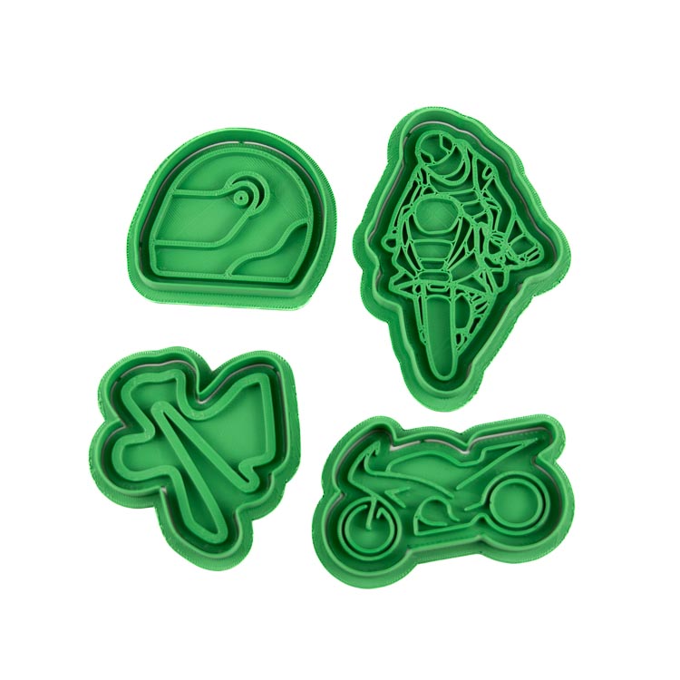 Motorky | sada vykrajovátek