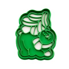 Medvěd se stromkem | dvoudílné vykrajovátko