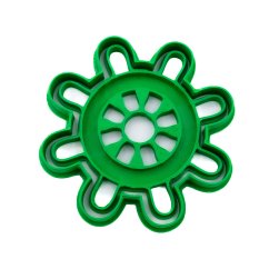 Kormidlo | dvoudílné vykrajovátko