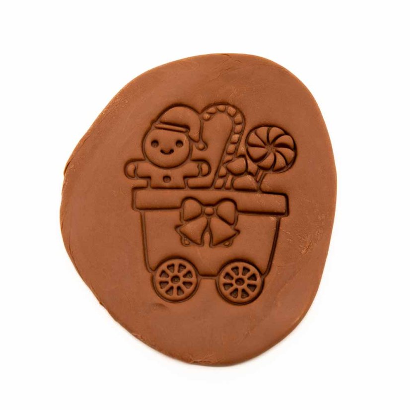 Vagónek s cukrátky | dvoudílné vykrajovátko