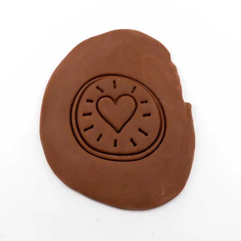 Zářící srdce | dvoudílné vykrajovátko