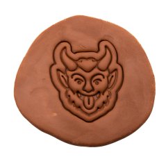 Čert - hlava 2 | dvoudílné vykrajovátko