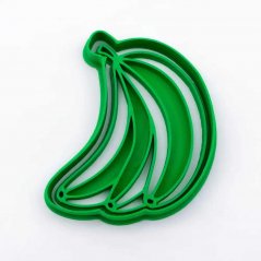 Banán | alakú kiszúró forma