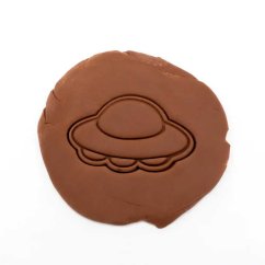 Mimozemská loď | dvoudílné vykrajovátko