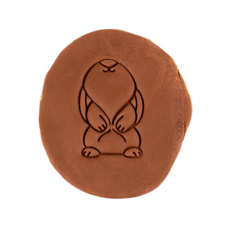 Zajíček 14 | dvoudílné vykrajovátko