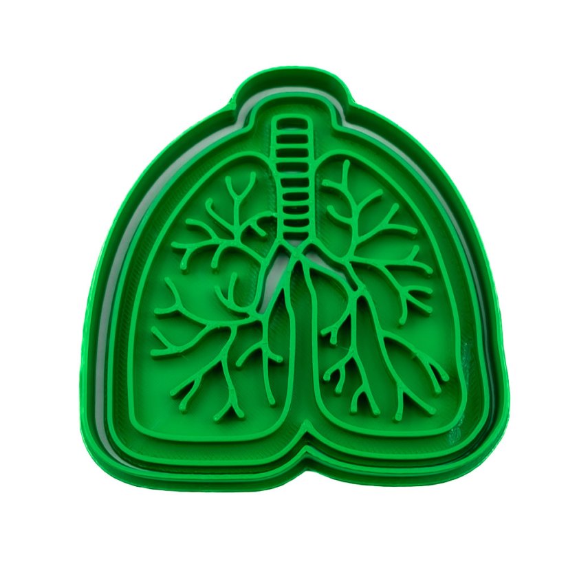 Plíce | dvoudílné vykrajovátko