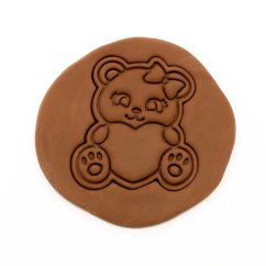 Medvědí holčička | dvoudílné vykrajovátko