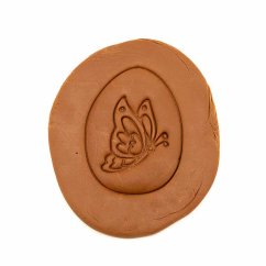 Vejce s motýlem | dvoudílné vykrajovátko