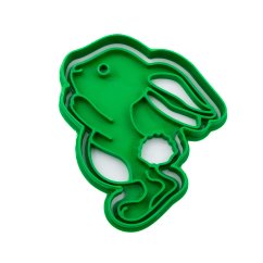 Zajíček 1 | dvoudílné vykrajovátko