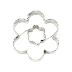 Kytička + kytička | vykrajovátko se středem