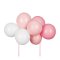 Růžový - balónkový zápich na dort, 29 cm