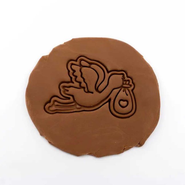 Čáp | dvoudílné vykrajovátko