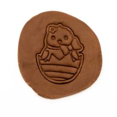 Kuřátko ve vejci | dvoudílné vykrajovátko