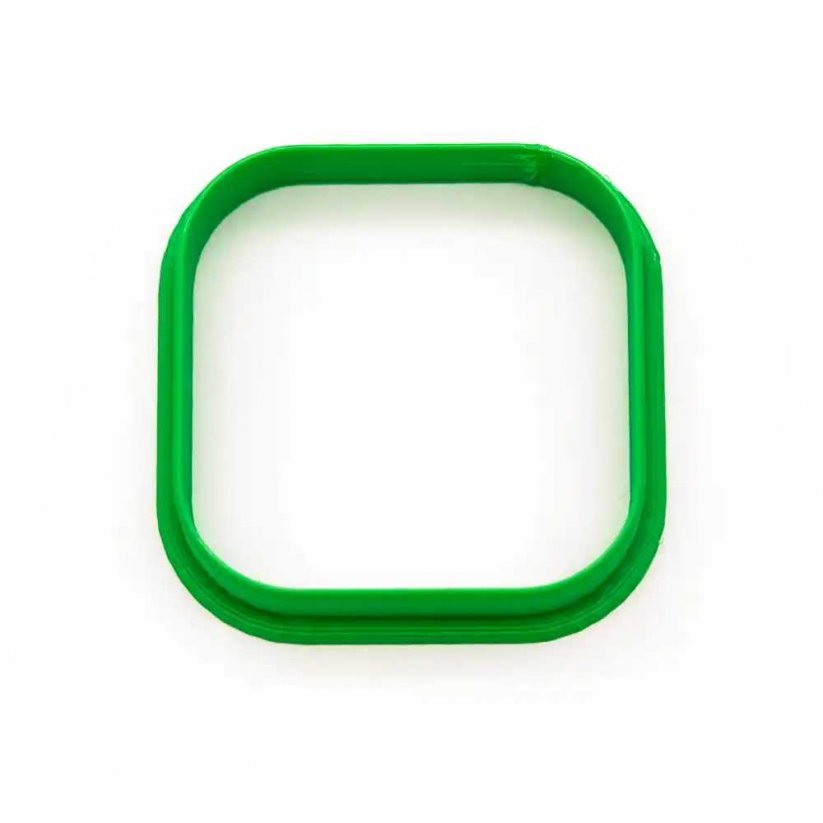 Kwadrat | foremki ciasteczka linzer - Rozmiar: 4 cm
