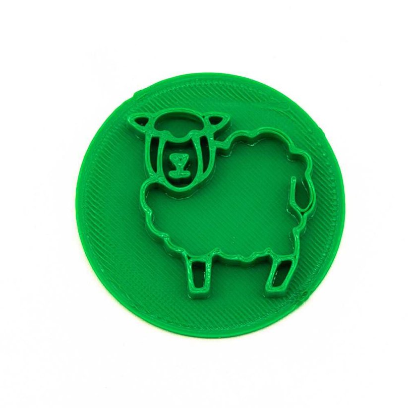 Schaf | stempel für teig - Größe: 4 cm