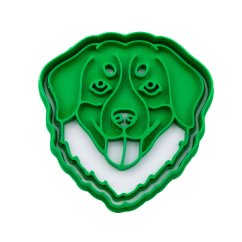 Bernský salašnický - hlava | dvoudílné vykrajovátko