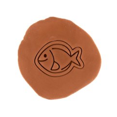 Rybička 3 | dvoudílné vykrajovátko