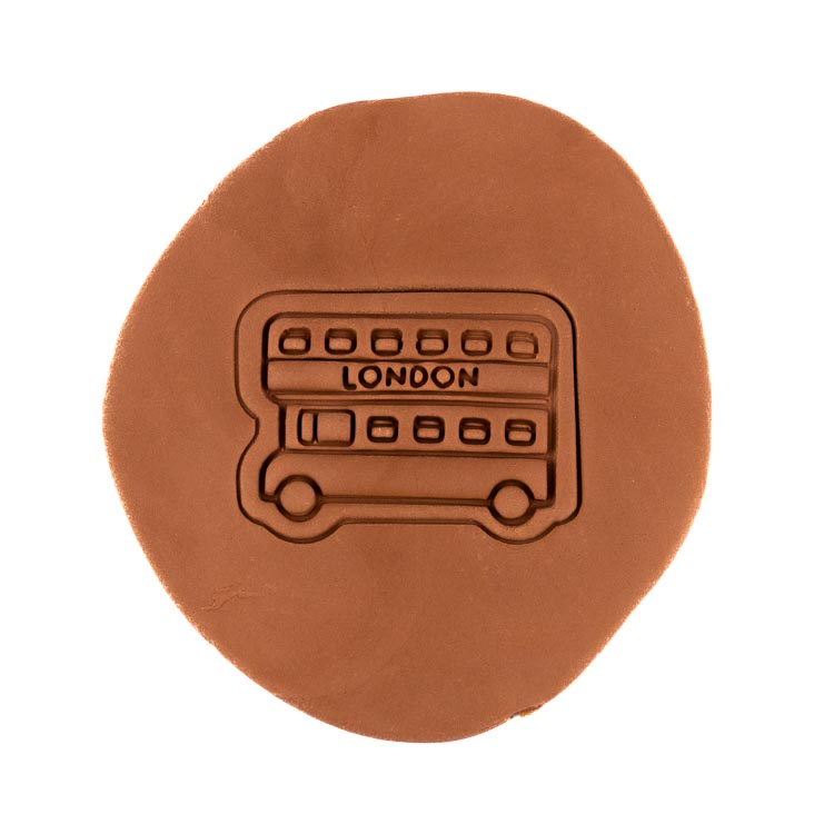 Dvoupatrový autobus 2 | dvoudílné vykrajovátko