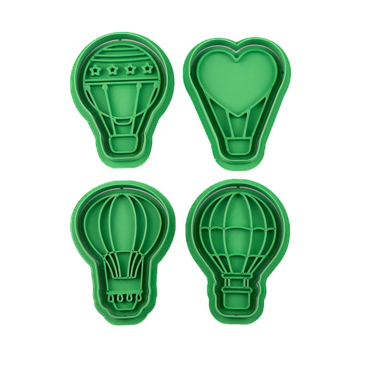 Horkovzdušké balony | sada vykrajovátek