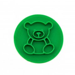 Teddybär | stempel für teig