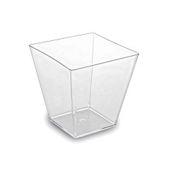 Kelímek - hranatý - fingerfood 230ml - 72x72x72 mm