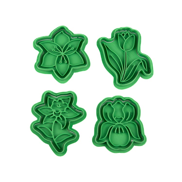 Květiny 5 | sada vykrajovátek