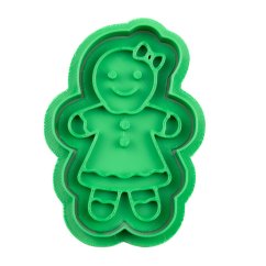 Máma - perníková rodina | dvoudílné vykrajovátko