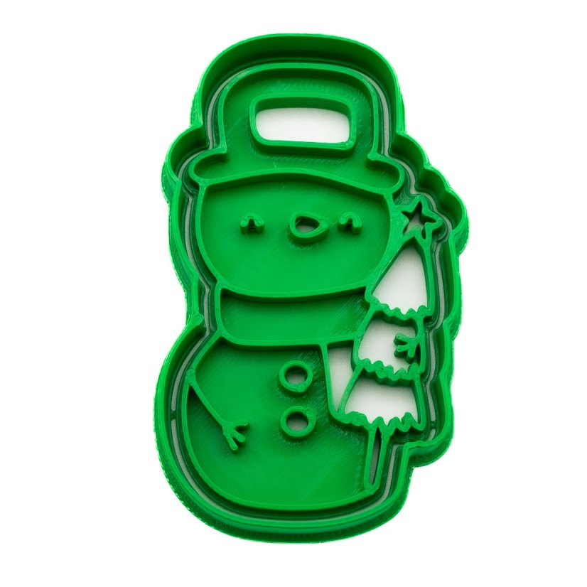 Sněhulák 4 | dvoudílné vykrajovátko