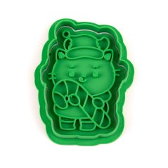 Kočka s cukrátkem | dvoudílné vykrajovátko